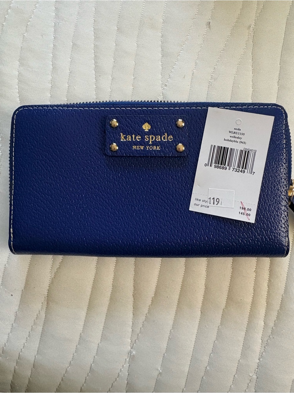NWT Leather Kate Spade Wallet
